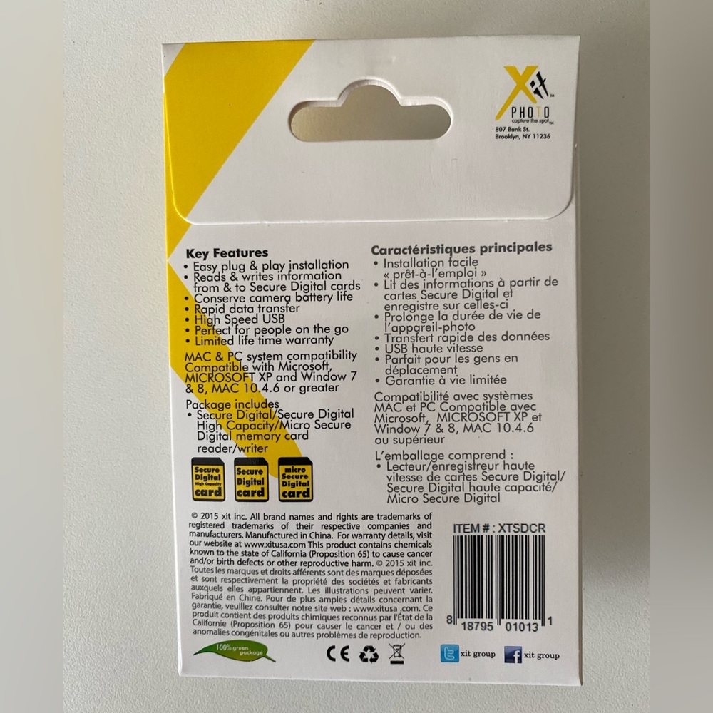 High Speed Secure Digital/High Capacity Micro Secure Digital Reader/Writer. New. - Picture 3 of 4